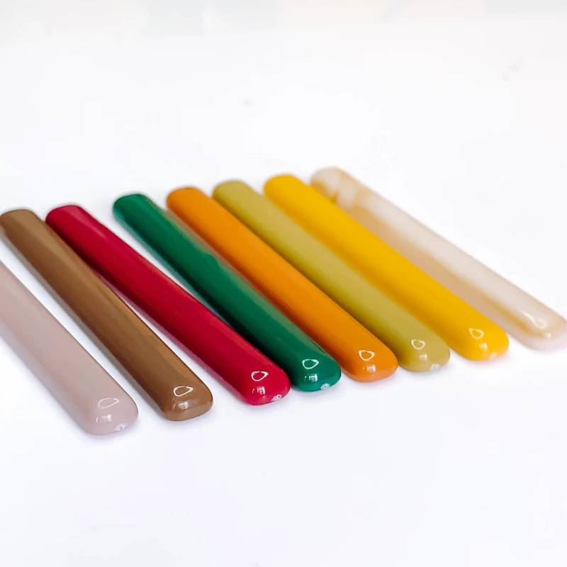 Żywica z tworzywa sztucznego z płaskim powrotem pasek Cameo wisiorek kolczyk akcesoria biżuteria składnik Diy Handmade materiał 10 sztuk — zdjęcie 3