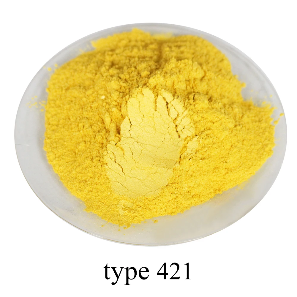 Type 421 Pigment Pearl Powder Natural Mineral Mica Powder DIY Dye Colorant  50g for Soap Automotive Art Crafts  Eye Shadow