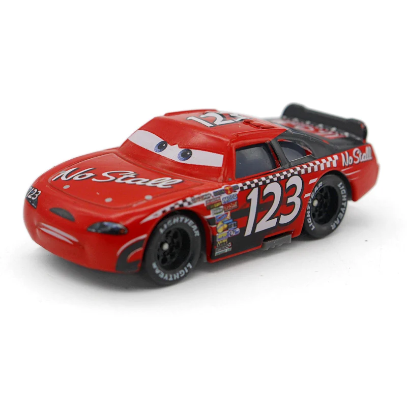 Disney Pixar Cars 1 2 3 Toy Piston Cup Racer Lightning McQueen Dinoco Jackson Storm Alloy Metal Model Car 1:55 Boy Children Gift