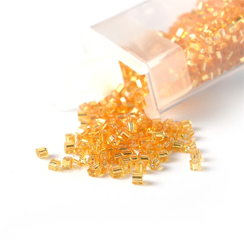 11/0 2,2mm Japan TOHO Perlen Hexagon 2-Cut Form 10g Glas Seed Bead Für Hand handemade Schmuck Machen – Detail 4