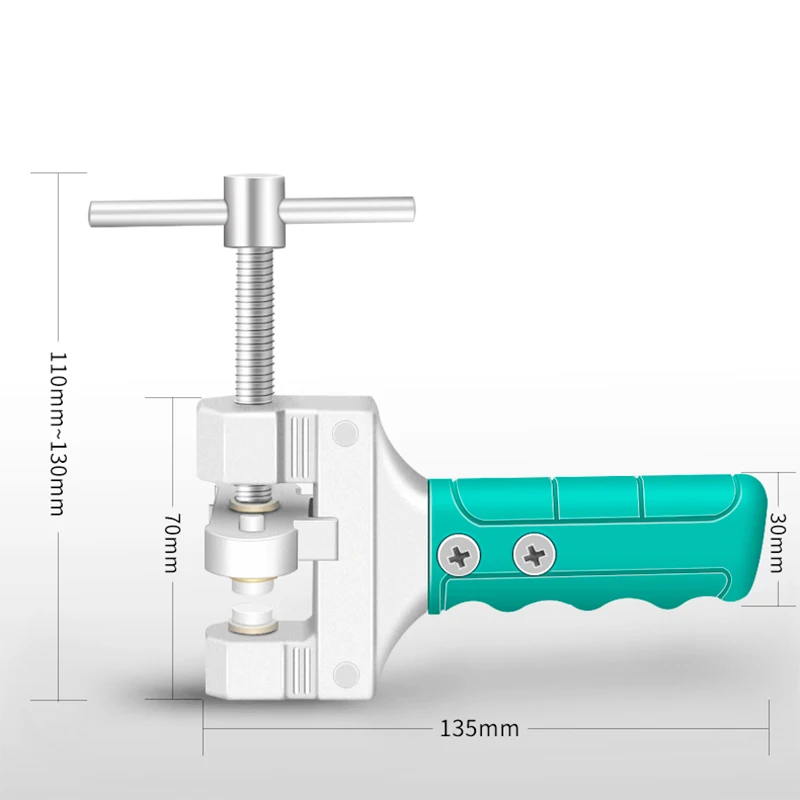 AIRAJ Glass Tile Cutter Tool Kit Tile Cutter Hand Tools Set with Alloy Steel Blades, Spacers, Special Oil Bottles Tape Measure