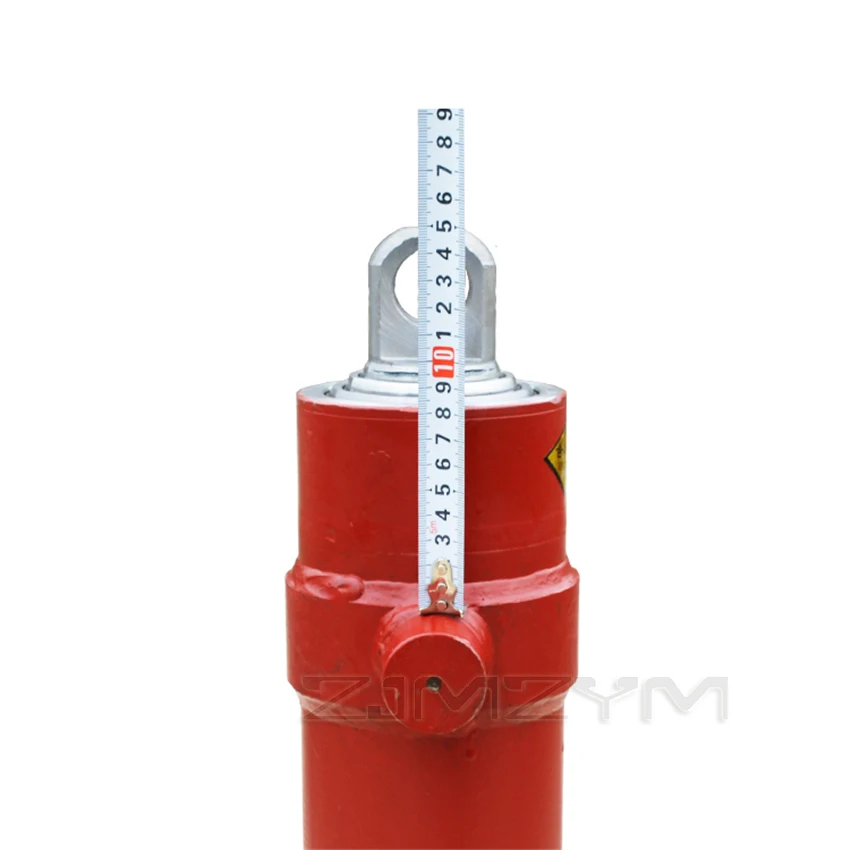 Imagem -04 - Cilindro Hidráulico Retrátil Unidirecional de Duas Seções Acessório Superior para Veículos Agrícolas Ferramentas Hidráulicas de 500 mm 2tg-e71*500