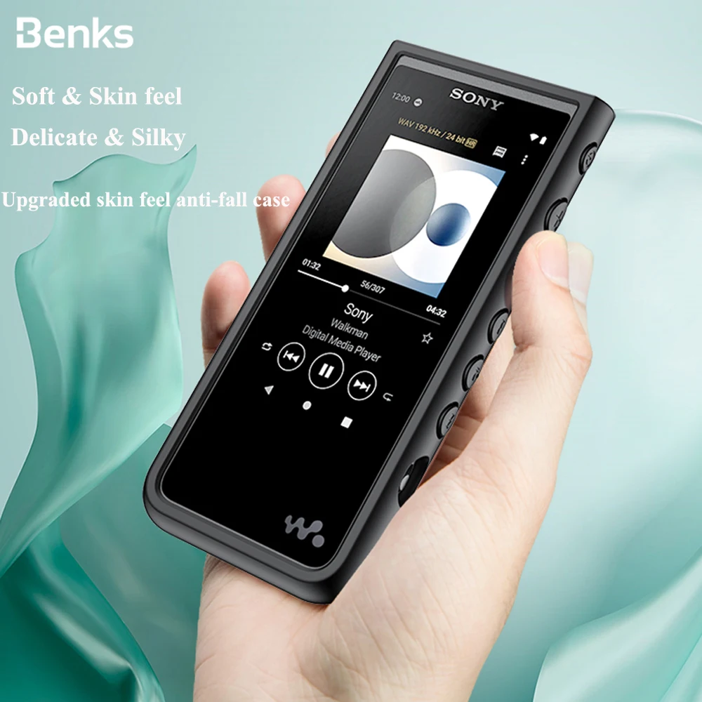 Benks Soft Flexible Slim Protective Skin Case Cover For Sony Walkman NW-ZX500 ZX505 ZX507