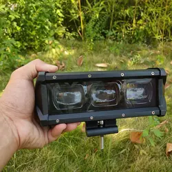 6D Lens Led Light Bar 4x4 Offroad For Car Niva 4WD Truck SUV Uaz ATV Boat Motorcycle Off road 12V 24V Work Driving Barra Lights