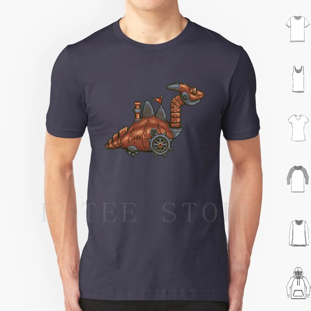 

Chrono Trigger Dragon Tank T Shirt Print Cotton Chrono Trigger Rpg Jrpg Final Fantasy Squaresoft Pixel Pixel Art Retro Game