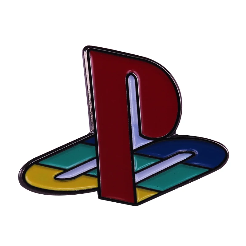 PS1 Startup Logo Brooch Cartridge Killer Pin Rep the glory days 