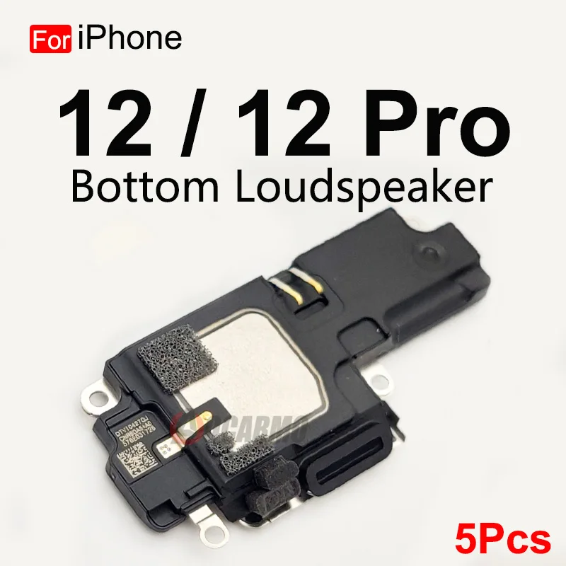 5Pcs/Lot For iPhone 12 mini / 12 / 12Pro / 12 Pro Max 12ProMax Bottom Speaker Loudspeaker Replacement Parts