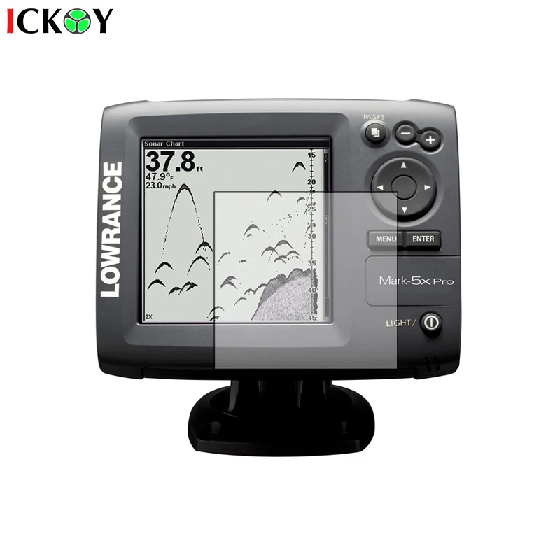 3x Clear LCD Screen Protector Cover for Lowrance Mark 5X/5X Pro GPS Shield Film Accessories