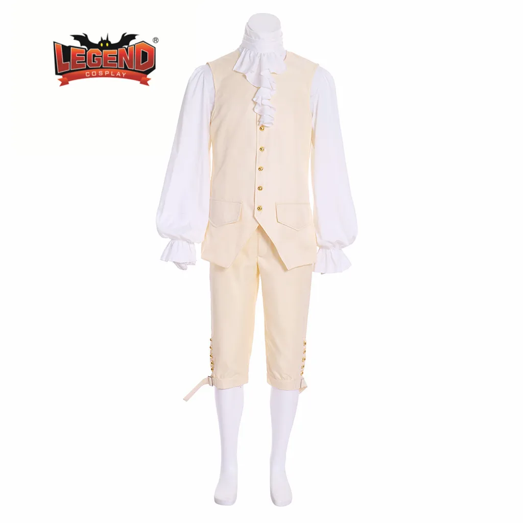 TURN: WASHINGTON\'S SPIES cosplay costume outfit George Washington Colonial blue jacket cosplay Costume outfit with cloak cape