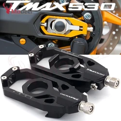 Tmax530車軸ブロックチェーンアジャスターtmaxは530 t-MAX530 2012 2013 2014 2015 2016 2017 2018 2019 2020 2021 2022 motorcycl