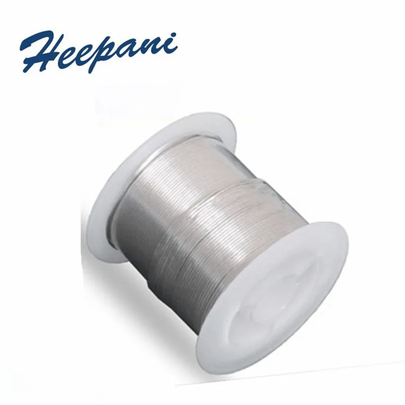 99.999% Purity Indium Metal Wire Indium Elemental In 5N 0.5mmx1m - 4mmx1m Indium Silk Piece For Vacuum Metalizing Use