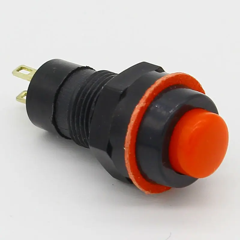 6pcs Self-locking Push Button Switch 10mm