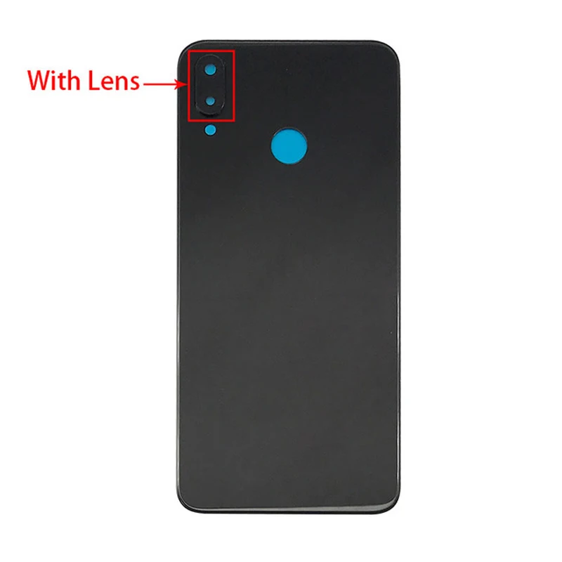 For Nova3i Back Battery Glass Cover Panel Rear Door Case For Huawei Nova 3i Back Cover Housing With Camera Lens