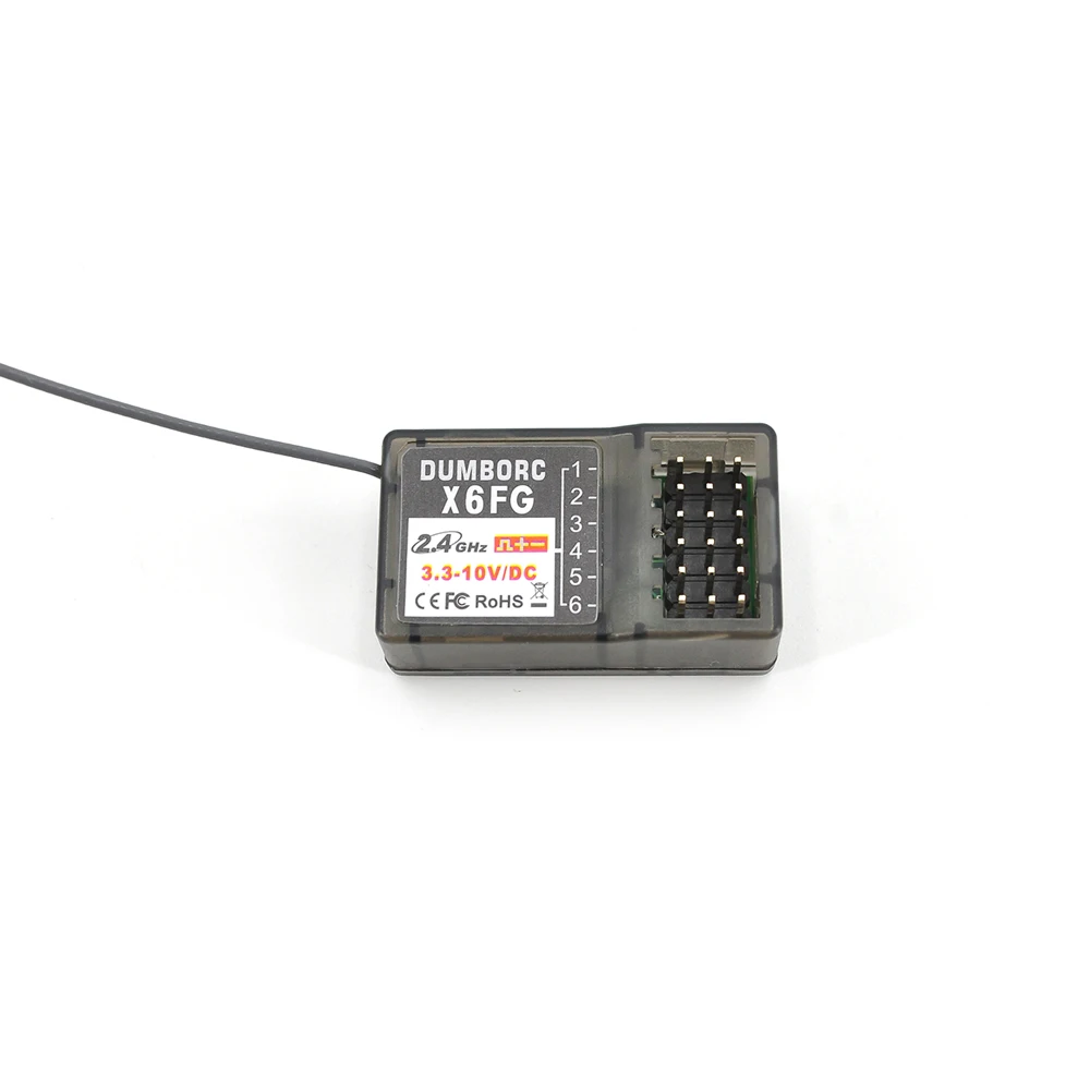 DUMBORC X6FG X6F  X6DC X6DCG X6YC X6YCG 2.4G 6CH Receiver with Gyro for RC DUMBORC X6 X4 X5 Transmitter Remote Controller