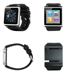 Watch Band for Apple iPod Nano 6th Generation, Cover Case, Sport Hand Strap, Wrist Strap