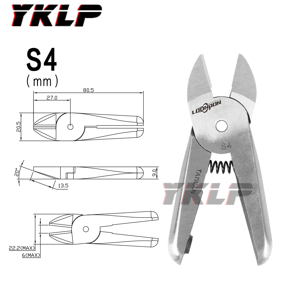 Air Scissors Shears Cutter Head Nipper Pneumatic Crimping Pliers Tool Part for Terminal S2 S4 HS-5 HS-10 HS-10M Body