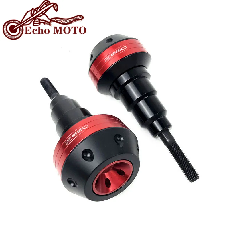 إطار حماية من السقوط للدراجات النارية ، واقي انسيابي مضاد للتصادم ، واقي وسادة حماية لـ Z650 nindja650-1500 ، شعار