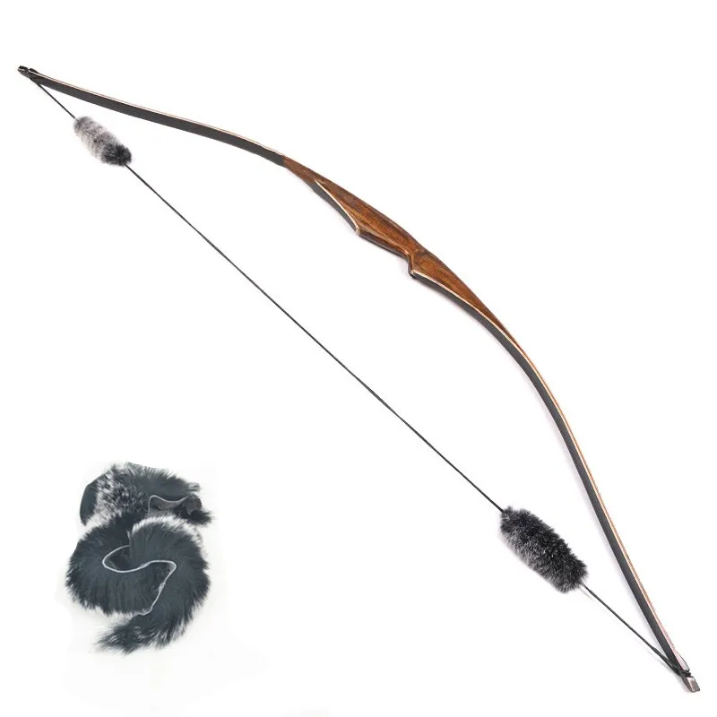 2pcs Archery BowString Stabilizer Absorber Rabbit Hair Damper Shock Absorb Bow Silencer Recurve Bow Hunting
