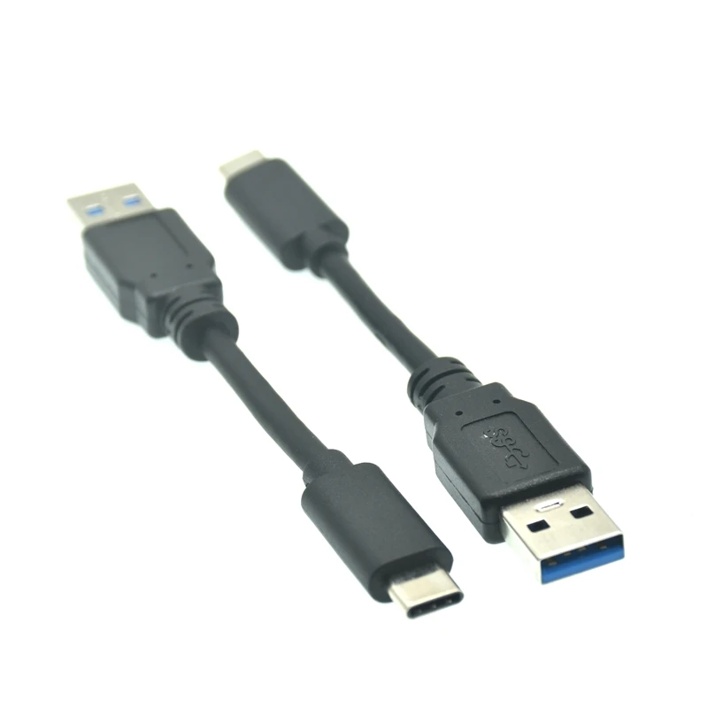 Кабель USB Type-C для Samsung Galaxy S9 Note 8 9, 10 см, USB 3,0 Type-C, USB C, а, кабель для быстрой зарядки и передачи данных Huawei P10 P40 Pro