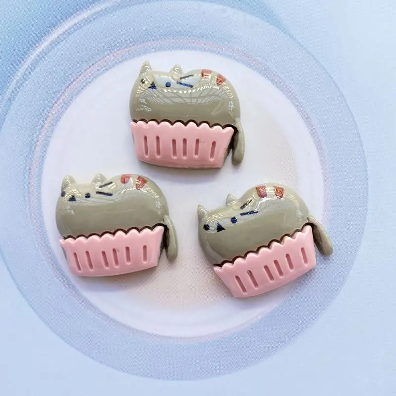 30pcs/Lot Kawaii Resin Cute Cartoon Lce Cream / Cake Flatback Cabochons For Hair Bow Centers DIY Scrapbooking Decor C19