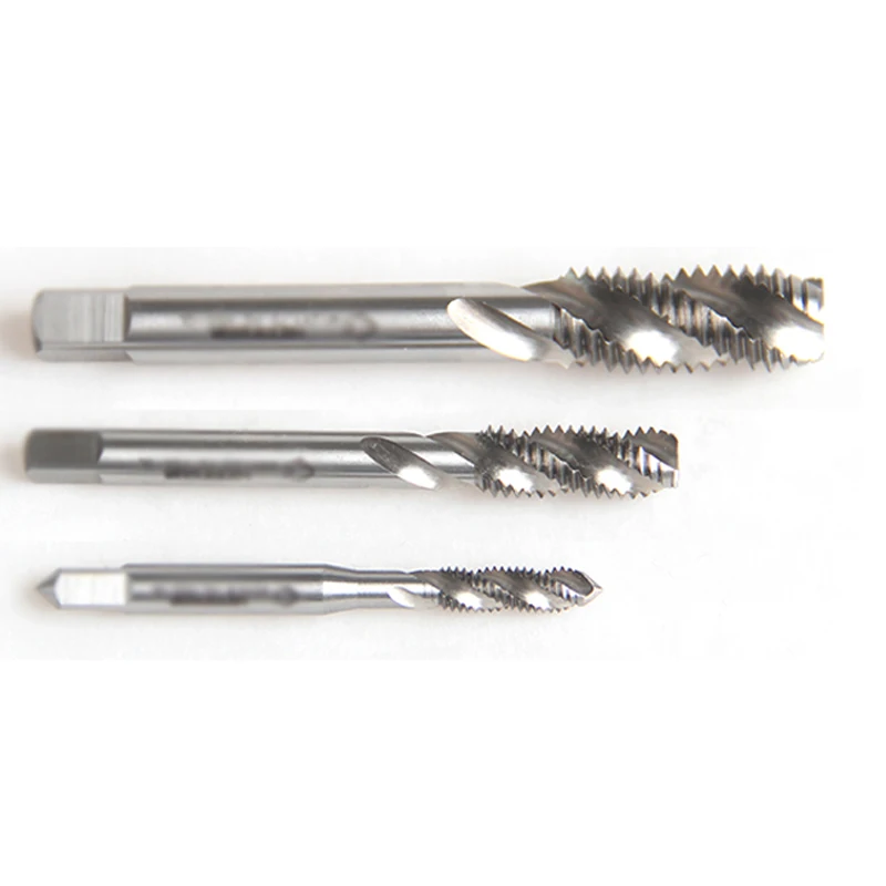 Metric HSS Spiral Flute Screw Threading Taps Drill Set Tools for Machine Metals M2 M2.5 M3 M4 M5 M6 M8 M10 M12 M16 M20 M24 M30