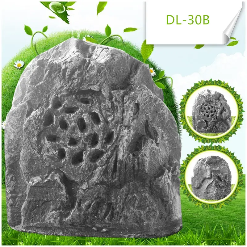 Lawn Speaker Outdoor Waterproof Artificial Stone Speaker Park Garden Yard Hotel Speaker Ground Simulation Stone Broadcast