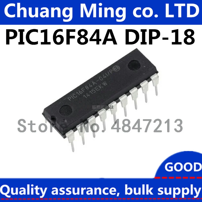 Free Shipping 10pcs/lots PIC16F84A-04/P PIC16F84A PIC16F84 16F84A-04/P DIP-18 In stock!