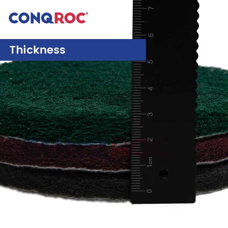 12 peças 125mm (5-Polegada) 5-hole almofadas de limpeza de náilon gancho e loop limpeza de limpeza de discos de limpeza de ferrugem removedor de argamassa de energia