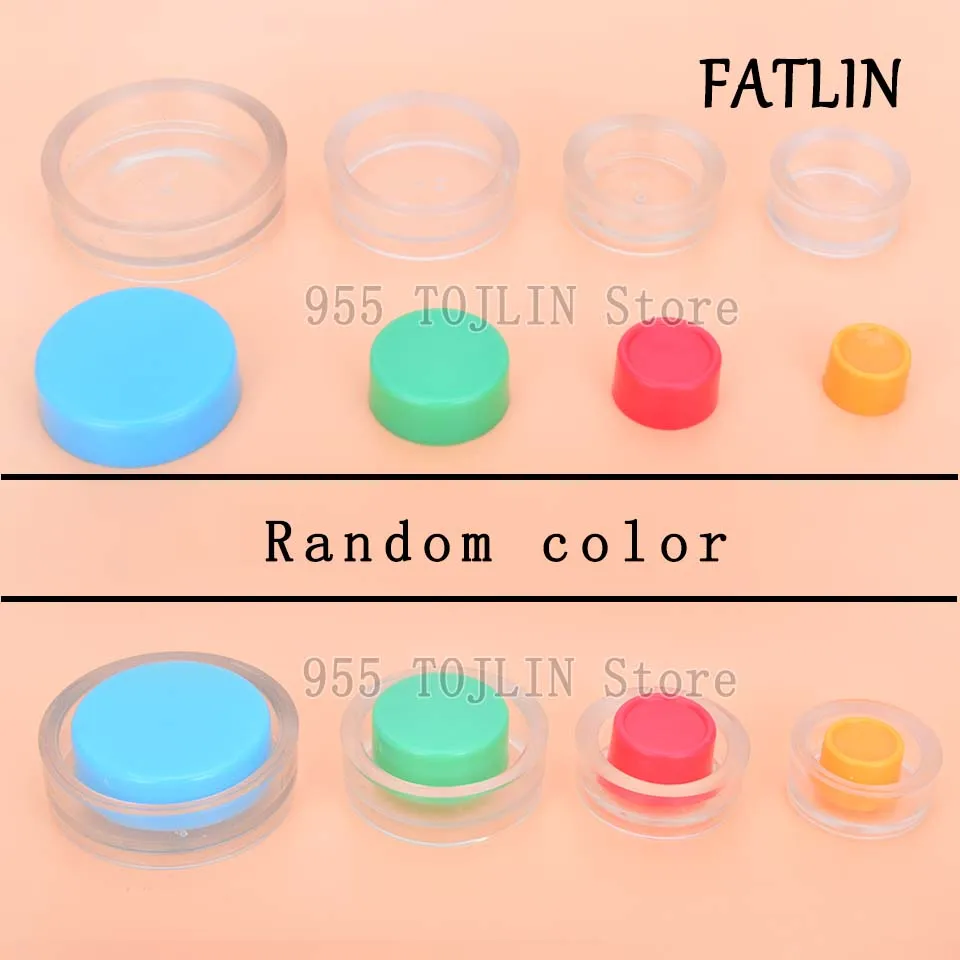 Covered Button 20 or 50Sets DIY Handmade Fabric Button Bread Shape Round Fabric Cover cloth button base Semi-finished Product