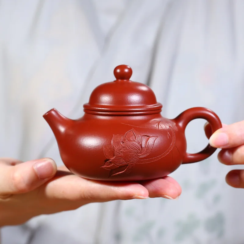 |Yixing pure manual recommended dahongpao small capacity, let day pot of kung fu xi shi pot teapot specials