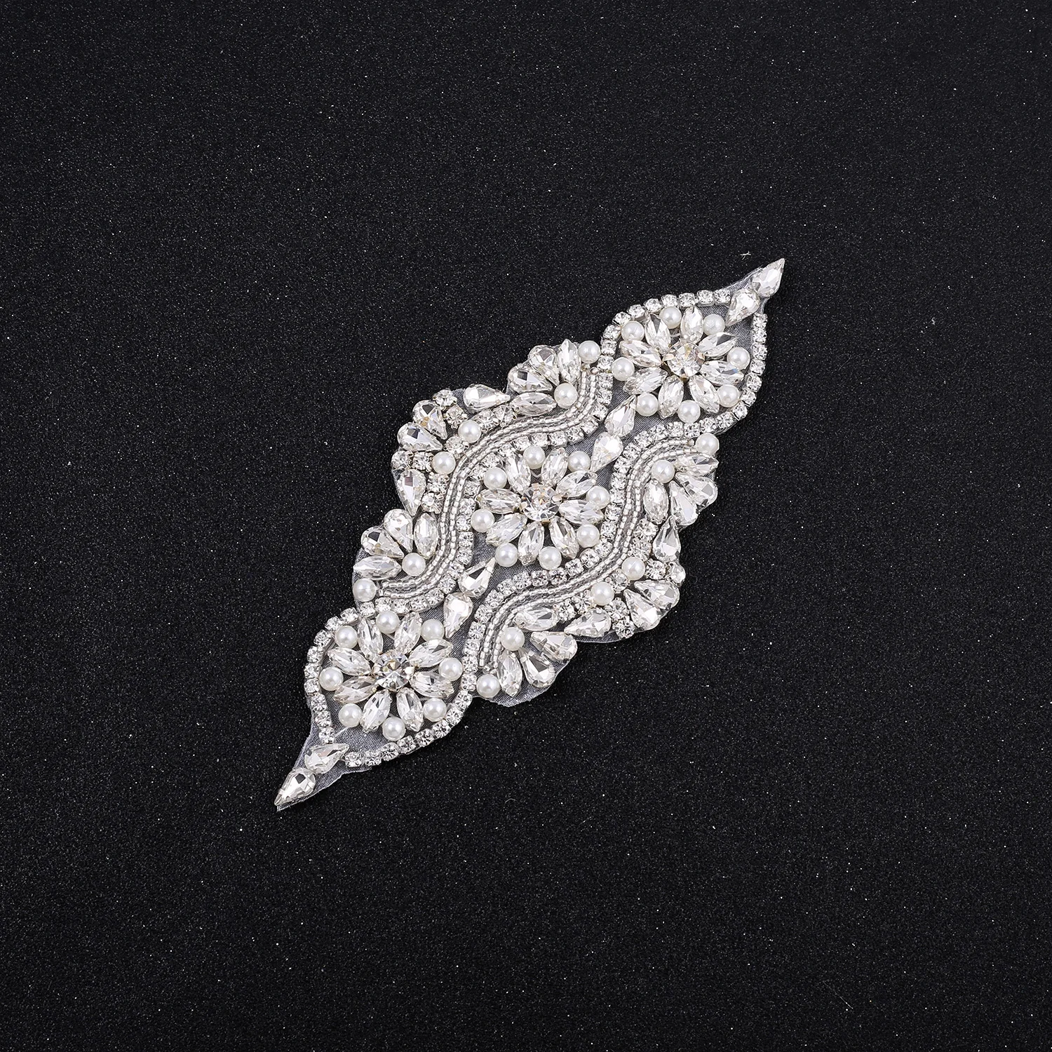 SESTHFAR-Cinturón de novia con diamantes de imitación para mujer, cinturón de boda de seda de la India, cinturón brillante para fiesta