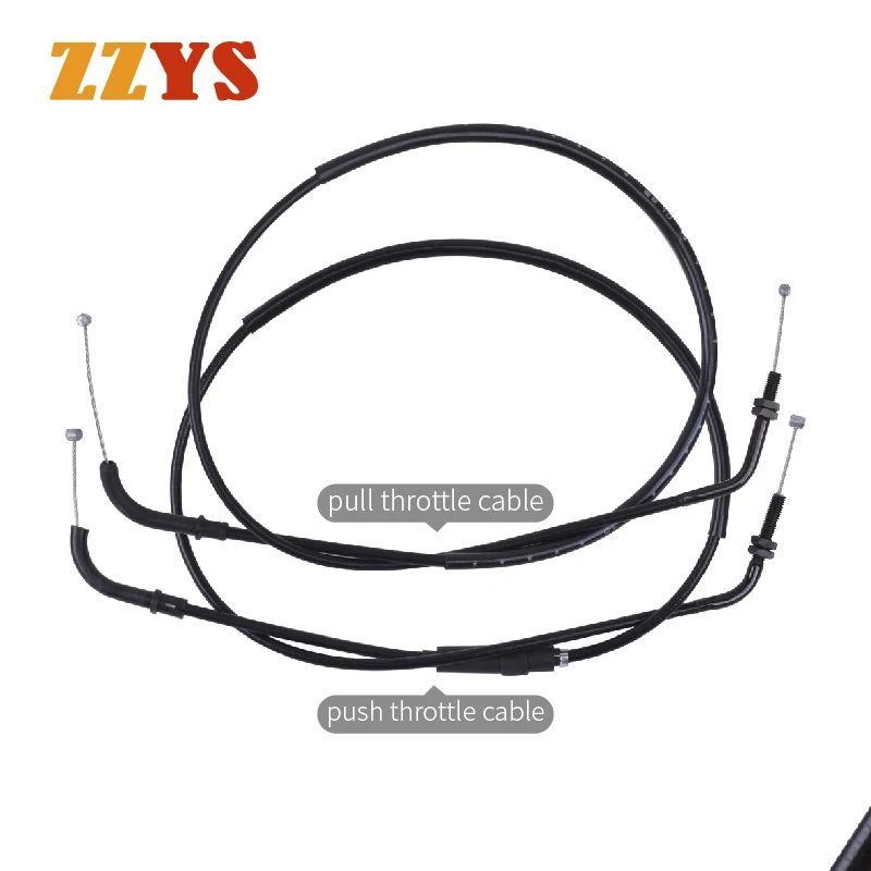 105cm 104cm Motorcycle Accessories Throttle Cable Wire Fuel Return Cables For Suzuki DR250 DR 250 Djebel 250 Accelerator Line