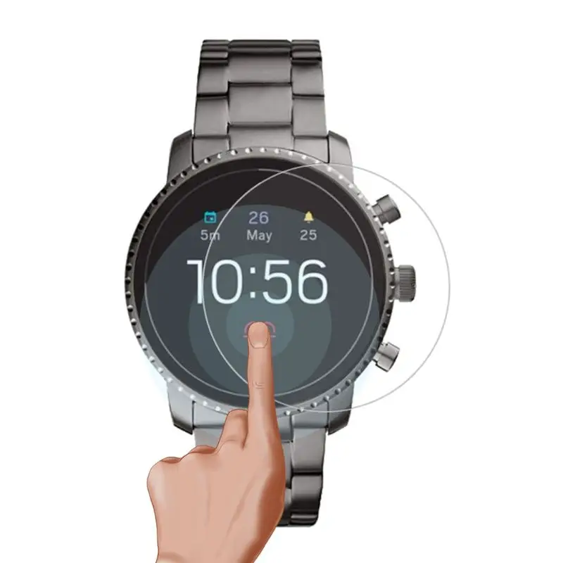 Mềm Mại Bộ Phim Tấm Bảo Vệ Màn Hình Dành Cho Đồng Hồ Q Liên Doanh/Explorist/Sloan/Carlyle/Julianna/Garrett HR gen 2/3/4/5/5E/Lte Đồng Hồ Thể Thao