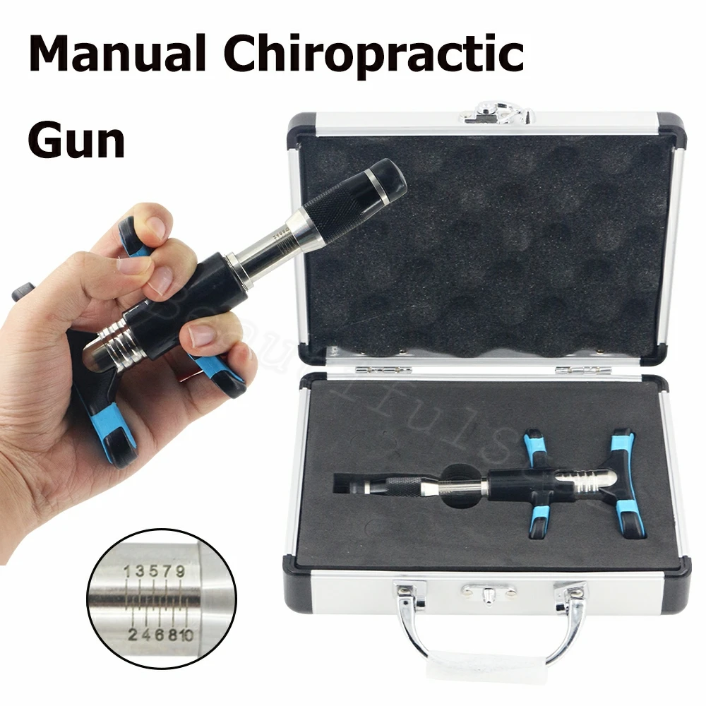 

Chiropractic Adjusting Tools Spine Manual Correction Gun 10 Levels 300N Adjustable Intensity Therapy Spinal Massager Health Care