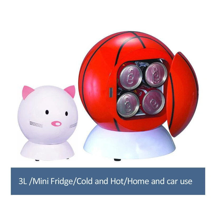 3L 자동 소형 냉장고 소형 학생 기숙사 가정용 난방 및 냉각 포켓 미용 모유 인슐린 냉장고