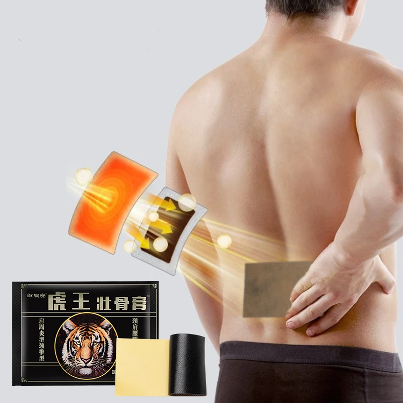 8/16pcs Tiger Balm Pain Relief Patch Treatment Neck Shoulder Waist and Leg Pain Herbal Medical Plaster Health Care Sticker