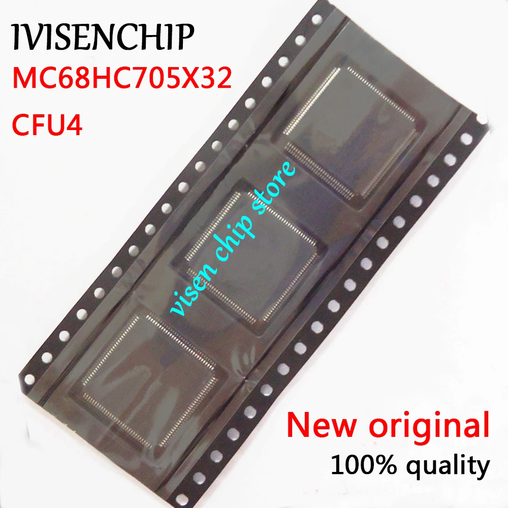 2-5pcs MC68HC705X32CFU4 MC68HC705X32 CFU4 QFP-64