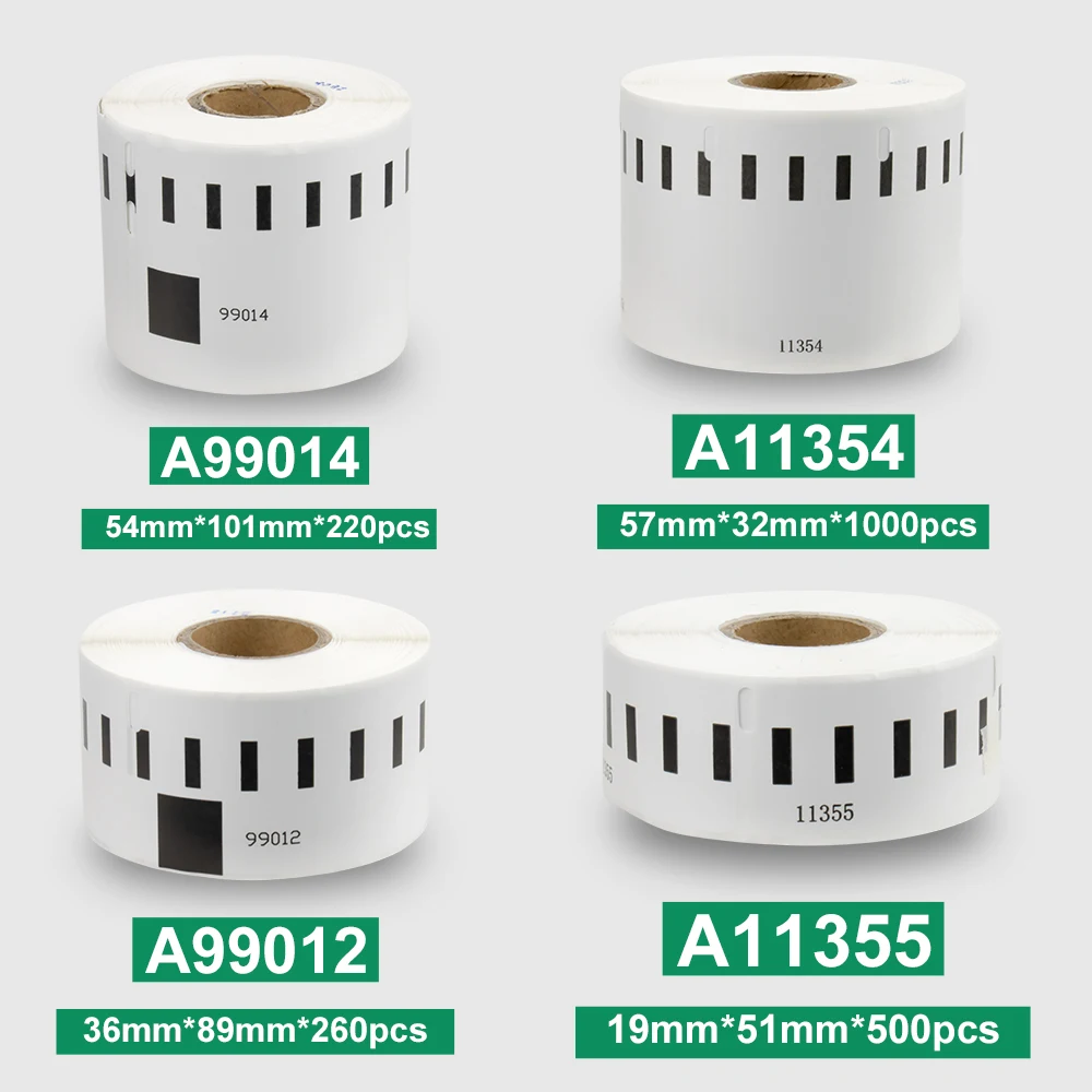 Thermal Paper 99014 For DYMO 99010 99012 11355 11354 Shipping Address Labels For DYMO LabelWriter 450 450 DUO 450 Twin Turbo 4XL