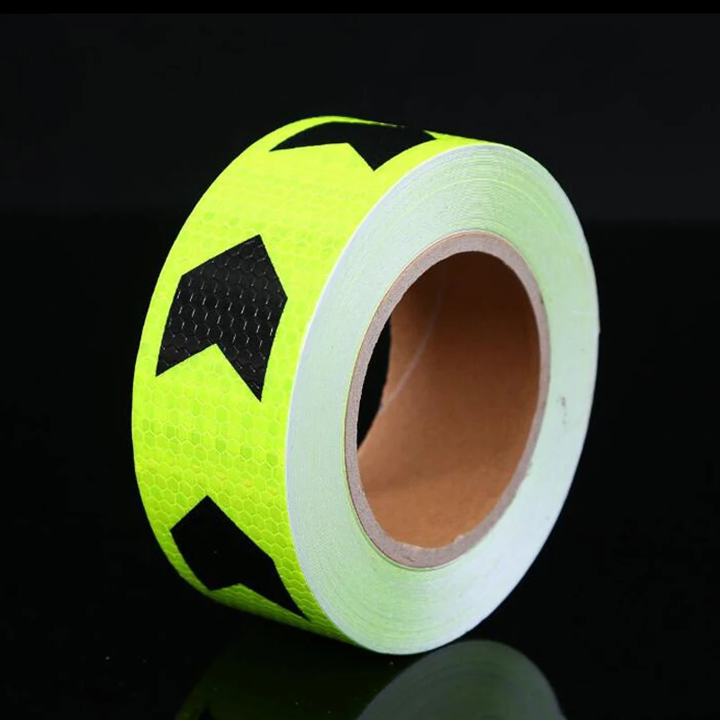 Safety Mark Reflective Tape Stickers For Bicycles Frames Motorcycle Self Adhesive Film Warning Tape Reflective Film