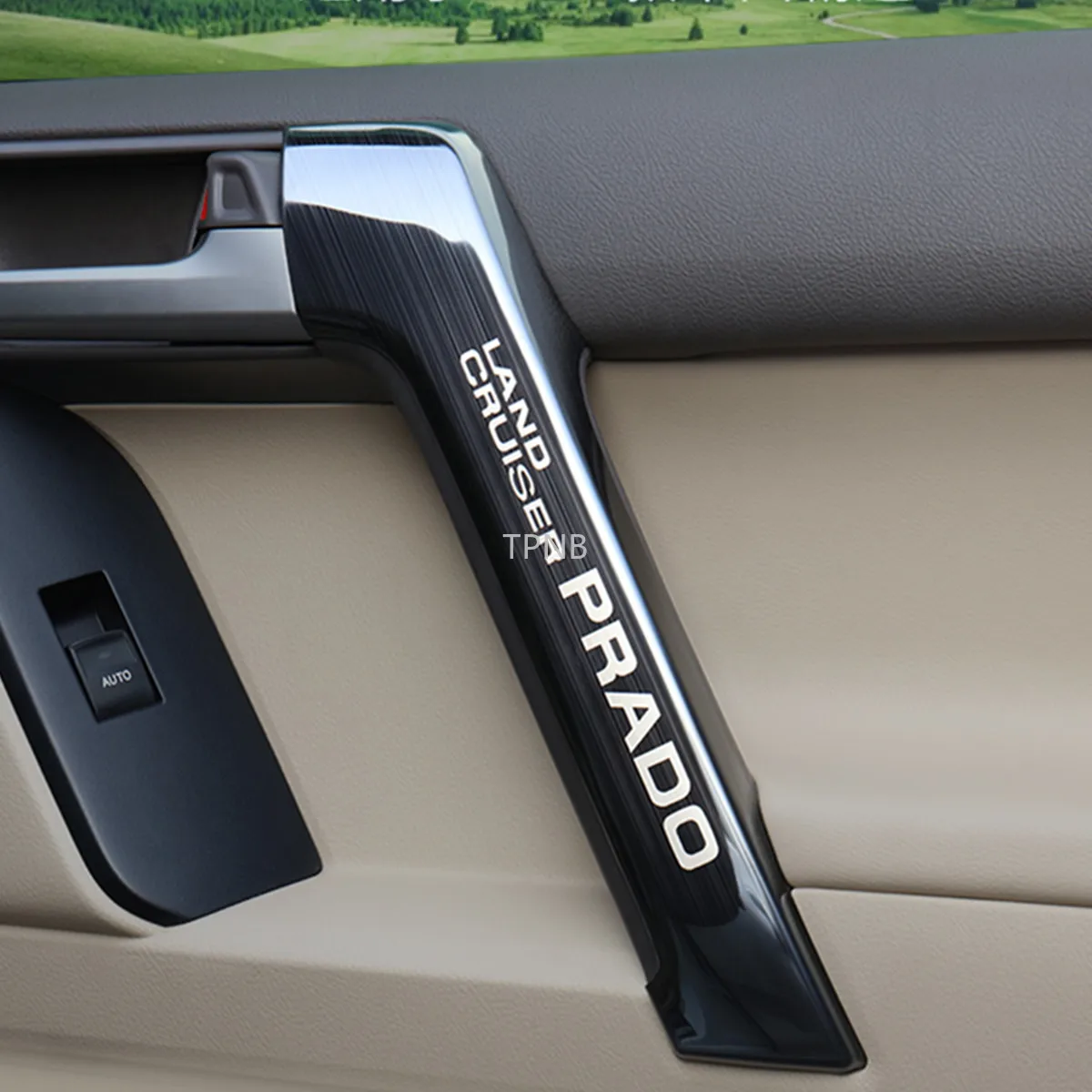 For Toyota Land Cruiser Prado 150 2010 2011 2012 2013 2014 2015 2016 2017 2018 2019 2020 Stainless Steel Door Handle Trim Cover