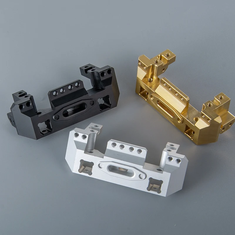 YEAHRUN Metal Front Bumper Servo Mount for TRX4 1/10 RC Crawler Car Upgrade Parts