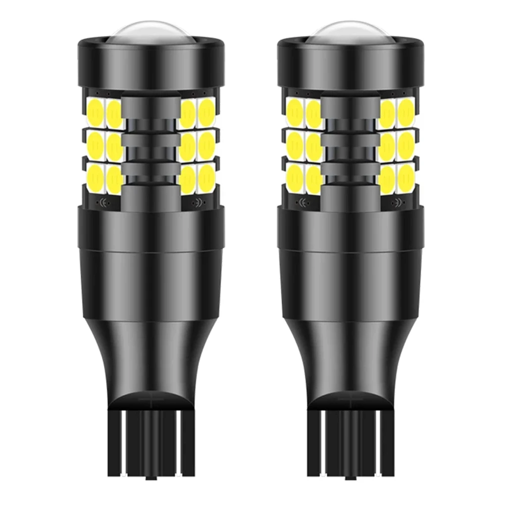 

2pcs W16W LED T15 T20 1156 P21W BA15S 7440 W21W 3156 P27W LED Bulb Car Brake Backup Reserve Lights Bulb for Opel HYUNDAI TOYOTA