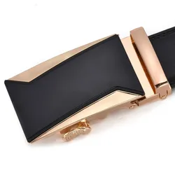 Yeni Ünlü Marka Kemer Yeni Erkek Tasarımcı Otomatik Toka Deri Erkek Kemer 3.5 cm Erkekler için Lüks Kemerler Ceinture Homme erkek Kemerleri