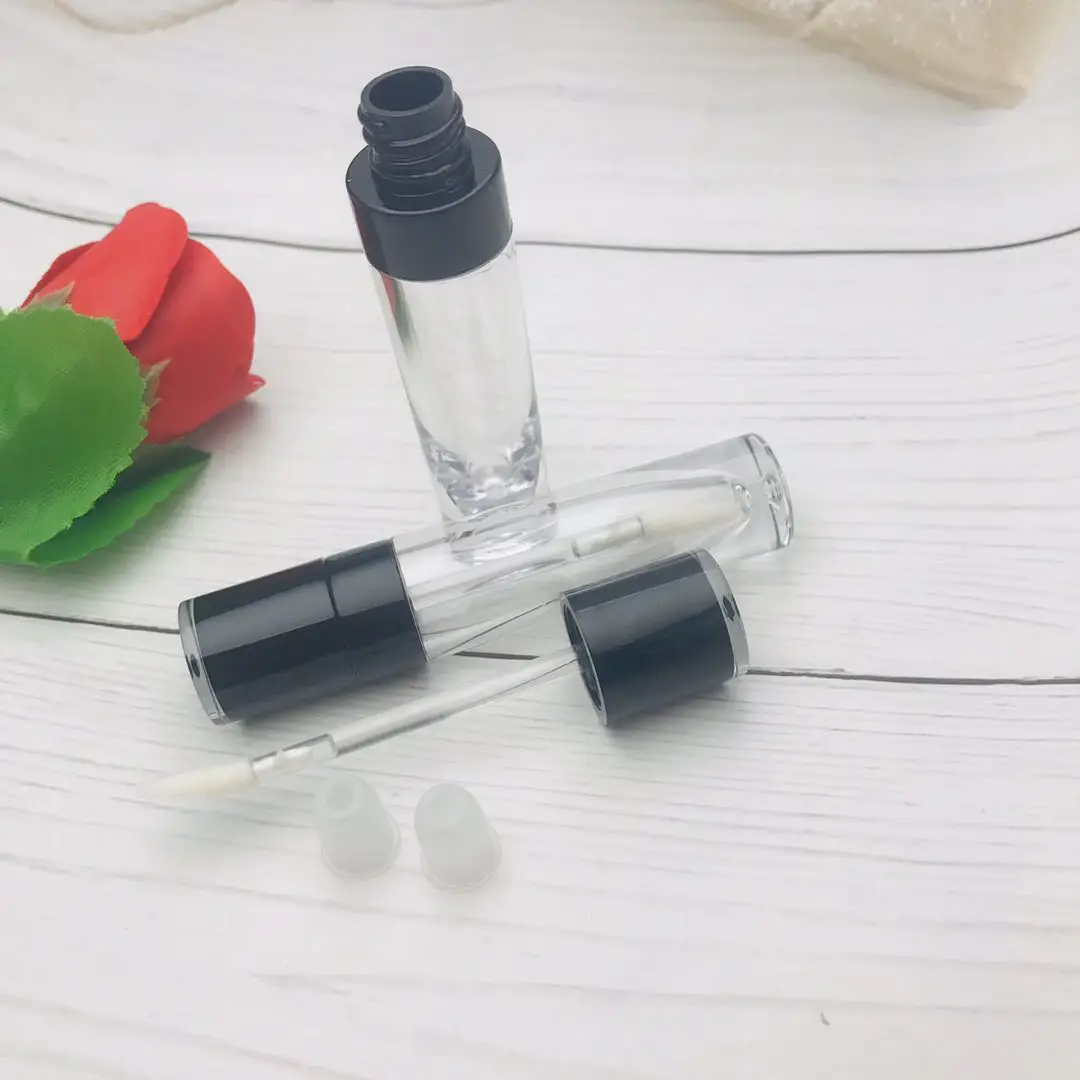 Großhandel 5ml Leere Lipgloss-Tuben mit Baby-Pink-Kappe AS Lipglaze-Behälter Verpackungsflasche Lippenstift Make-up – Detail 21