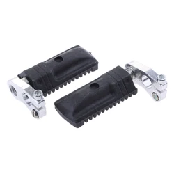 2x Iron Motorcycle Front Foot Pedals Footrests For 47cc/49cc Mini Pocket Dirt Bikes