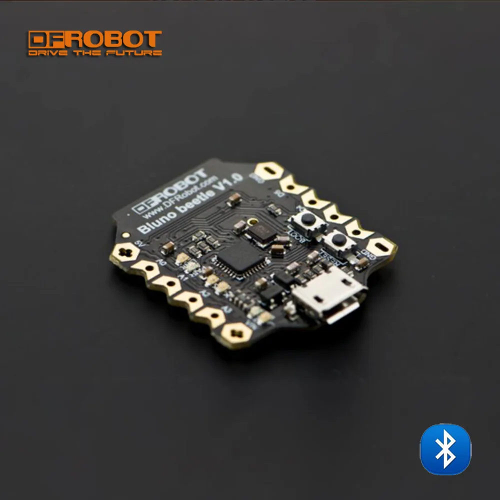 DFRobot DIY Bluno Beetle BLE mini Micro main controller Smallest arduino Uno ATmega328 16MHz with Bluetooth 4.0 for wearable