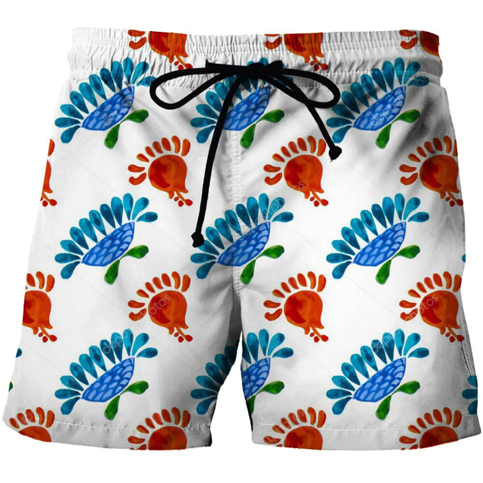 Calções de banho de verão calções de banho calções de praia casual shorts de natação calças de banho de corrida de esportes calções de surf