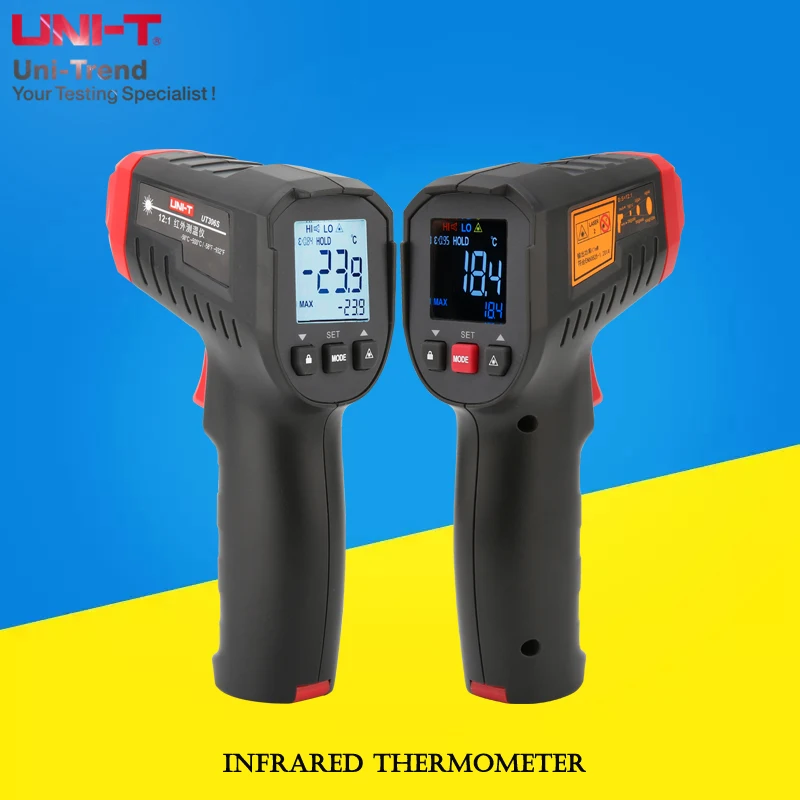 

UNI-T UT306C/S Infrared Thermometer/Industrial temperature measuring gun Electronic water temperature and oil temperature gun