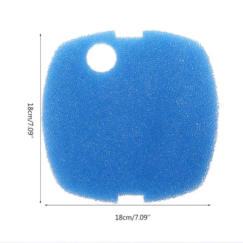 NCFAQUA 4 PZ/LOTTO Filtro di Ricambio Spugna Poli Gomma Piuma Fili E Cotoni Per Ricamo Pastiglie per SUNSUN HW-3000 Aquarium Scatola Metallica