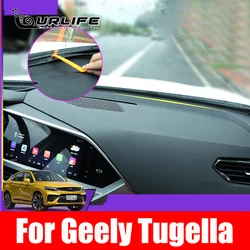 Car Windshield Dashboard Sound Insulation Seal Sealing Rubber Strip Auto Noise Seal Tape Accessories Interior For Geely Tugella